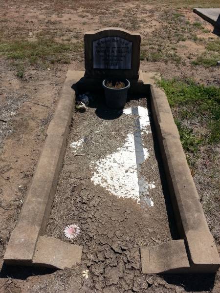 Annie M M TIERNEY  | d: 15 Aug 1935, aged 40  |   | Meandarra cemetery  | Copyright Dr Matt Barton  | 