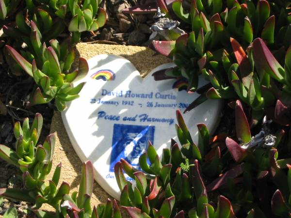 David Howard CURTIS,  | 22 Jan 1942 - 26 Jan 2004;  | Meringandan cemetery, Rosalie Shire  | 