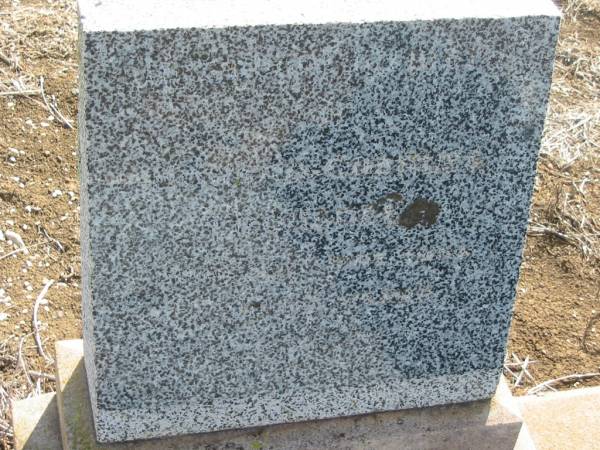 Edward Charles TROUSDELL,  | died 5 June 1953? aged 65 years;  | Meringandan cemetery, Rosalie Shire  |   |   | 