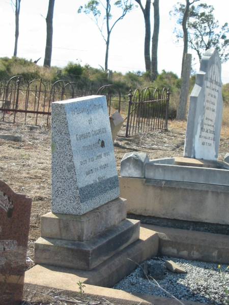 Edward Charles TROUSDELL,  | died 5 June 1953? aged 65 years;  | Meringandan cemetery, Rosalie Shire  |   | 
