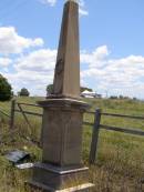 
Louise Marie H. STENZEL,
died Jan? 1872?;
Milbong St Lukes Lutheran cemetery, Boonah Shire
