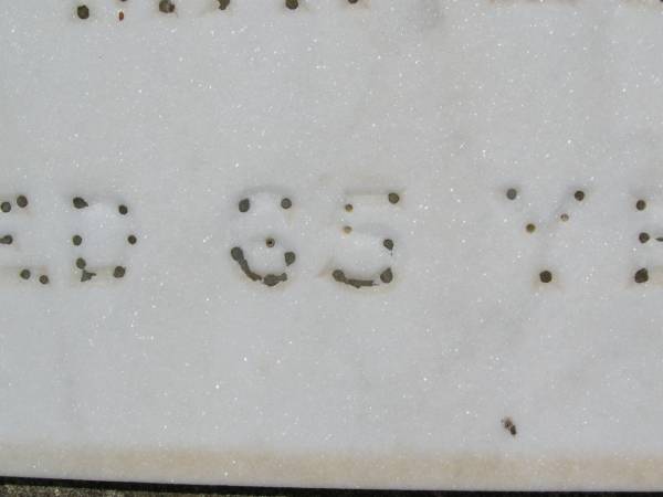 Annie PECK, aunt,  | died 23 May 1953? aged 35? years;  | Milbong St Luke's Lutheran cemetery, Boonah Shire  | 