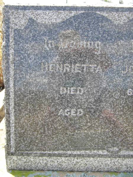 Henrietta Johanna BADKE,  | died 6 April 1937 aged 71 years;  | Milbong St Luke's Lutheran cemetery, Boonah Shire  | 