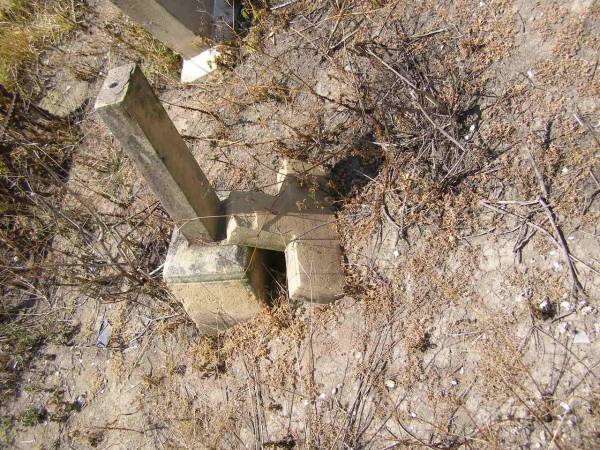 [believed to be  | Catherine Maria Elizabeth ROSSOW (nee LANGHANSEN),  | wife of Christian ROSSOW,  | 19 Sep 1842 - 17 Sep 1892];  | Milbong St Luke's Lutheran cemetery, Boonah Shire  | 