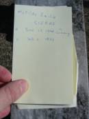 
Matilda Emilie GIERKE
b: 13 Jun 1844 (in Germany), d: 2 Sep 1921
Minden Zion Lutheran Church Cemetery
