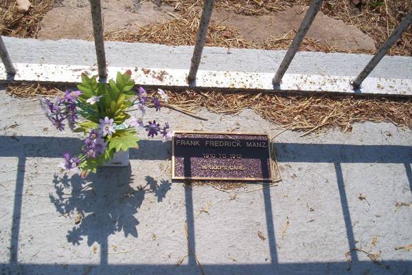 Frank Fredrick MANZ; b: 1910 d: 1912  | Minden Zion Lutheran Church Cemetery  | Copyright: Kerry Hall  |   | 