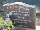 Lindsay James ZABEL
17 Sep 1972 aged 15
MindenCoolana - St Johns Lutheran