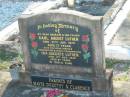 Carl August LUTHER
27 Aug 1972 aged 77
Ida Auguste LUTHER
11 Oct 1988 aged 87
parents of Mavis, Dorothy and Clarence
MindenCoolana - St Johns Lutheran