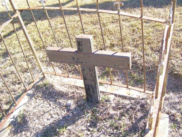 Heindrick Carl GOSCHNICK,  | 1837 - 1883;  | St Johns Evangelical Lutheran Church, Minden, Esk Shire  | 