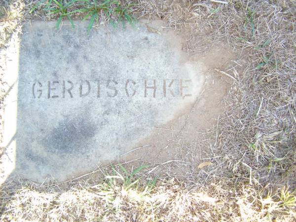 GERDISCHKE;  | St Johns Evangelical Lutheran Church, Minden, Esk Shire  | 