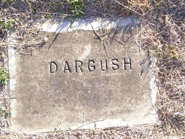 DARGUSH;  | St Johns Evangelical Lutheran Church, Minden, Esk Shire  | 