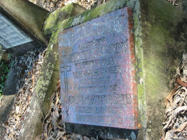 wife  | Isabella Brown Anstead  | B: 1 Jun 1891  | D: 13 Oct 1956  |   | husband  | Joseph Thomas Anstead  | B: 31 Aug 1876  | D: 9 Aug 1969  |   | Moggill Historic cemetery (Brisbane)  | 