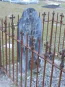 
George TEASDALE,
died 5 March 1889 aged 68 years;
Mooloolah cemetery, City of Caloundra

