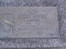 
Clifford WESTAWAY,
1919 - 1981,
husband of Lorna,
father of Richard & John;
Mooloolah cemetery, City of Caloundra
[REDO]

