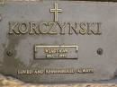 
Wladyslaw KORCZYNSKI,
1917 - 1994;
Mooloolah cemetery, City of Caloundra
