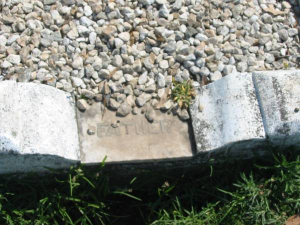 Lily Maud,  | wife of Hughie,  | mother nanna great-grandmother sister,  | died 15 Sept 1976 aged 71 years;  | Hughie C. DANIELLS,  | husband father gugga brother,  | died 25 Feb 1961 aged 61 years;  | Ailsa Marjorie PEISKER,  | wife mother,  | aged 59 years;  | Scott Daniell PEISKER,  | son,  | aged 15 years;  | Donald Ethan? PEISKER;  | Moore-Linville general cemetery, Esk Shire  | 