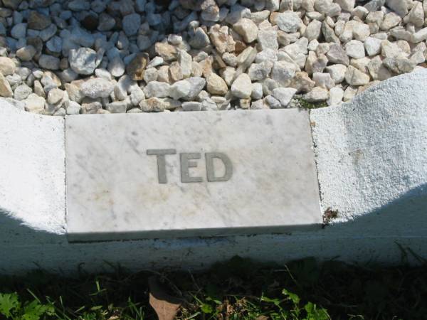 Edward John (Ted) WILLIAMS,  | husband father,  | died 21 July 1958 aged 46 years;  | Moore-Linville general cemetery, Esk Shire  | 