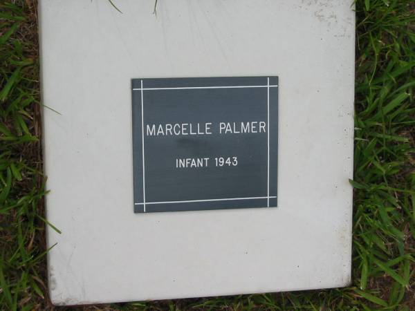 Marcelle PALMER  | infant 1943  | Mt Cotton / Gramzow / Cornubia / Carbrook Lutheran Cemetery, Logan City  |   | 