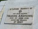 Theadore A MARSCHKE
10 Jun 1946, aged 68
Mount Beppo Apostolic Church Cemetery