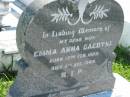 Emma Anna GAEDTKE
b: 12 Feb 1885, d: 8 Aug 1940
Mount Beppo Apostolic Church Cemetery