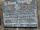 Daryll E G FRESHWATER
accidentally killed 9 Jul 1980, aged 35
Mount Beppo Apostolic Church Cemetery