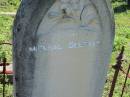 Miechal BLIESNER,
22 Sept 1885? aged 89 years 6 months;
Christine BLIESNER,
16-6-1837 - 10-7-1925;
Mt Beppo General Cemetery, Esk Shire