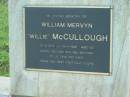 
William Mervyn Willie McCULLOUGH
B: 16 Sep 1975; 18 Aug 1996 aged 20
son and brother of Liz, Dave and David
Mt Mee Cemetery, Caboolture Shire
