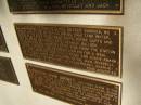 Old Mudgeeraba . Kerosene lampsm outside dunniesm no garbage collection or sealed roads, only tank water, chooks in the back yard, house cowsm horse carts and dogs on cream collection days, Sehmish bullock teams helping Bill Andrews drive pigs from the station through the town, The swaggies looking for a meal and a job. Some citizens then - Frank and Jessie Knack, Les and Mabel LAVER and children Peter, Jean (Russell), Colin Shirrel, the Abrahams - OttoMargaret, CharlieMartha, AlbertMarion.
Pioneers Memorial, Elsie Laver Park, Mudgeeraba