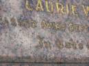 
Laurie WOX,
husband,
died Sept 1983;
Mudgeeraba cemetery, City of Gold Coast
