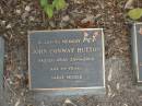
John Conway HUTTON,
died 25-9-2000 aged 69 years;
Mudgeeraba cemetery, City of Gold Coast
