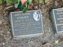 
Anita Rivers OBRIEN,
8-11-73 - 11-12-98,
loved by Trishie, Dad & Kelwyn,
daughter sister;
Mudgeeraba cemetery, City of Gold Coast
