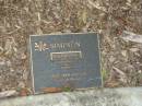 
Walter David SIMPSON,
25-7-1923 - 1-1-2004,
husband of May,
father of David, Ken & Ian;
Mudgeeraba cemetery, City of Gold Coast
