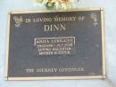 
Anita Lorraine DINN,
29-11-1958 - 18-7-2006,
daughter mother sister;
Mudgeeraba cemetery, City of Gold Coast
