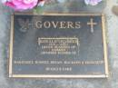 
Ronald Charles GOVERS,
1913 - 2002,
husband of Doreen,
father of Margaret, Robert, Bryan, Maureen & Elizabth;
Mudgeeraba cemetery, City of Gold Coast
