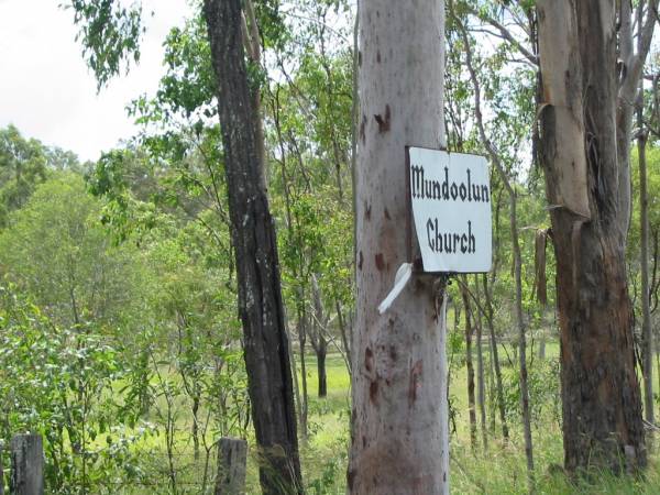 St John the Evangelist Anglican Church;  | Mundoolun Anglican cemetery, Beaudesert Shire  | 