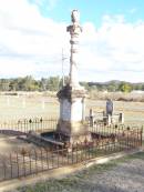 
Catherine SAVAGE,
wife of Richard SAVAGE, mother,
died 9 April 1907 aged 73 years;
Richard SAVAGE,
died 11 June 1915 aged 79 years;
Murphys Creek cemetery, Gatton Shire


