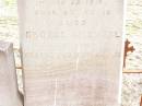 
Mary KUNKEL,
died Jan 1919 aged 85 years;
Mary Ellen, daughter of George & Mary KUNKEL,
died 2 Sept 1883 aged 19 years;
George KUNKEL,
died 29 Mar 1916 aged 82 years;
George Micheal, son of George & Mary,
died 25 Dec 1901 aged 43 years;
Murphys Creek cemetery, Gatton Shire
