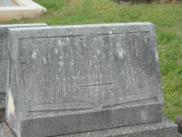 Julia (Julie) Grace PIERS-BLUNDELL,  | wife daughter sister,  | died 19 Aug 1957 aged 20 years;  | Murwillumbah Catholic Cemetery, New South Wales  | 