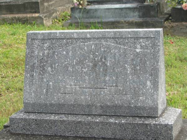 William HARDY,  | brother,  | died 28 June 1956 aged 89 years;  | Murwillumbah Catholic Cemetery, New South Wales  | 