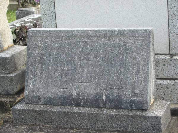 Lawrance Edward PARKER,  | died 6 June 1956 aged 76 years;  | Murwillumbah Catholic Cemetery, New South Wales  | 