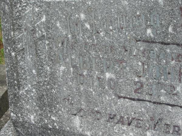 Albert John GUMBLETON,  | husband father,  | died 23 June 1954;  | Murwillumbah Catholic Cemetery, New South Wales  | 