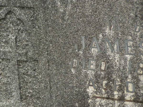 James J. GEHRIG,  | husband,  | died 18 June 1951 aged 26 years;  | Murwillumbah Catholic Cemetery, New South Wales  | 