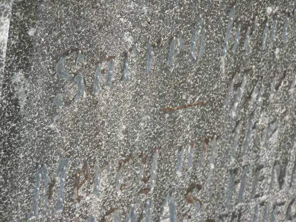 Thomas HENNESS,  | died 19 Dec 1950;  | Maria HENNESS,  | died 5 June 1940;  | Murwillumbah Catholic Cemetery, New South Wales  | 
