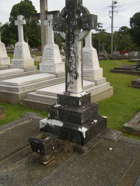 John DONOGHUE,  | died 2 June 1934 aged 48 years;  | Mary DONOGHUE,  | died 19 Dec 1940 aged 83 years;  | Murwillumbah Catholic Cemetery, New South Wales  | 