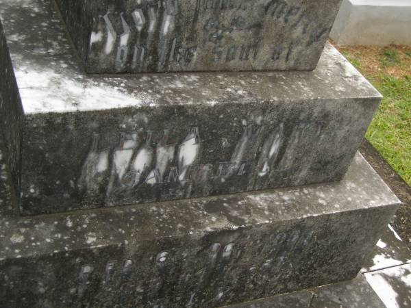 Leila Mary CAMPBELL,  | died 6 Oct 1933 aged 44 years;  | Murwillumbah Catholic Cemetery, New South Wales  | 