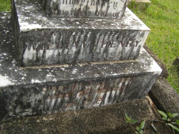 William Henry HITCHENS,  | died 1 July 1932 aged 77 years;  | Murwillumbah Catholic Cemetery, New South Wales  | 