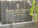 
Muriel Alice HOGAN,
died 12 Feb 1968 aged 70 years;
Murwillumbah Catholic Cemetery, New South Wales
