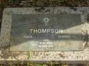 
Tania THOMPSON,
died 9-4-1980;
Sharee THOMPSON,
died 9-4-1980;
Murwillumbah Catholic Cemetery, New South Wales
