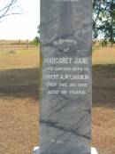 
Margaret Jane
(wife of)
Robert A McLAUGHLIN
20 Dec 1913
aged 36

husband
Robert Alexander 
15 Jun 1934
57 yrs

Mutdapilly general cemetery, Boonah Shire
