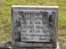 
Eliza WRIGHT,
died 13 Mar 1934;
George W. WRIGHT,
died 18 Nov 1934;
erected by daughters Dot & Glad;
Nikenbah Aalborg Danish Cemetery, Hervey Bay
